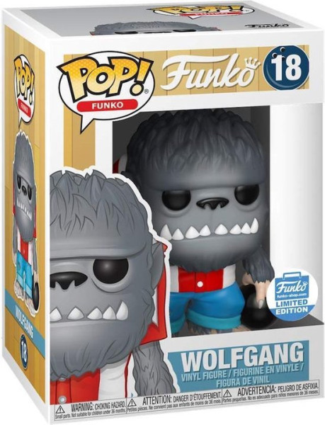 Funko Pop #18 Spastik Plastik - POP N° 18 - Wolfgang - Funko Exclusive Limited Edition