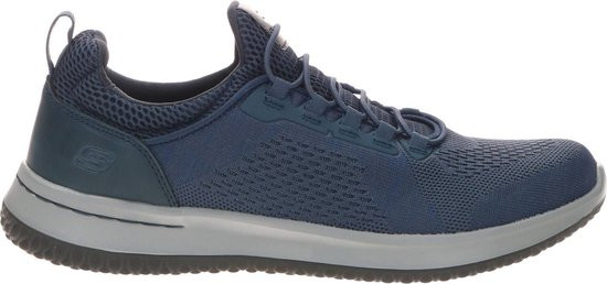 Skechers Delson- maat 45- Brewton Heren Sneakers - Blue