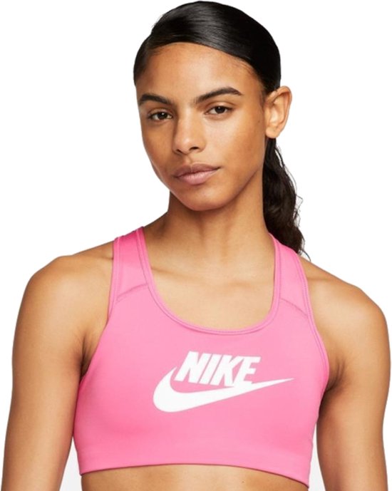 Nike Maat 36/ S Dri-Fit Swoosh Sport BH Pink