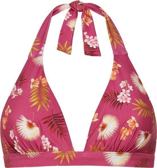 Cyell - Maat 40D - WILD ORCHID Bikinitop Halter Voorgevormd Dames