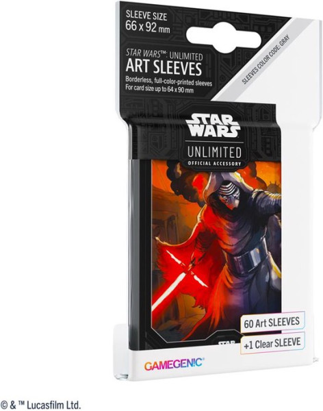 Star Wars Unlimited - Art Sleeves - Kylo Ren - Stars Wars Sleeves