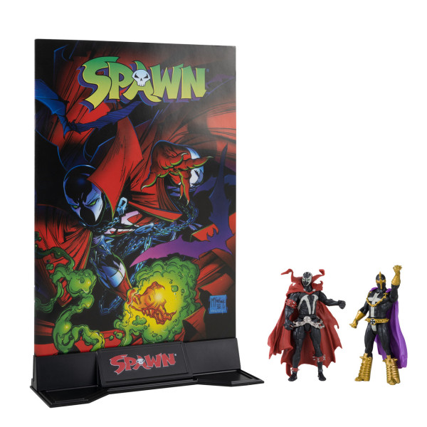 Spawn Comic book + figurines