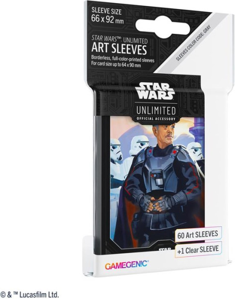 Star Wars Unlimited - Art Sleeves - Moff Gideon - Star Wars Sleeves