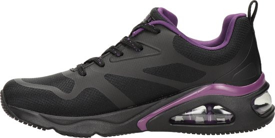 Skechers - Maat 39 - Tres-Air Uno - Modern Aff-Air Dames Sneakers - Zwart