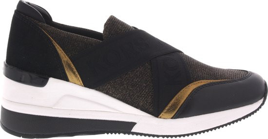 Michael Kors Geena - maat 40 - Slip On Trainer Black Zwart