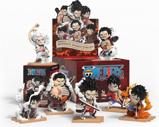 MIGHTY JAXX - FREENY'S HIDDEN DISSECTIBLES: ONE PIECE (LUFFY’S GEARS EDITION) - BlindBox