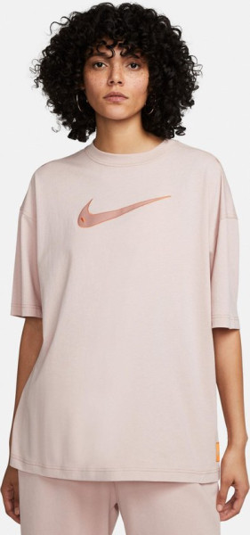 Nike - Maat S - Sportswear Swoosh Dames T-shirt