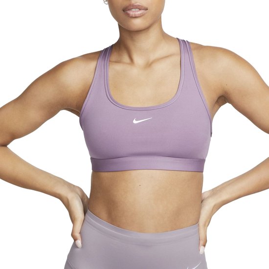 Nike  Maat M - Swoosh Sportbeha Vrouwen