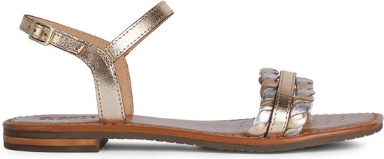 GEOX - mt 40 - D SOZY Q A Sandalen - GOLD/SILVER