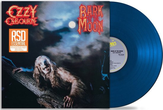 Ozzy Osbourne - Bark At The Moon ( Translucent Cobalt Blue Vinyl)