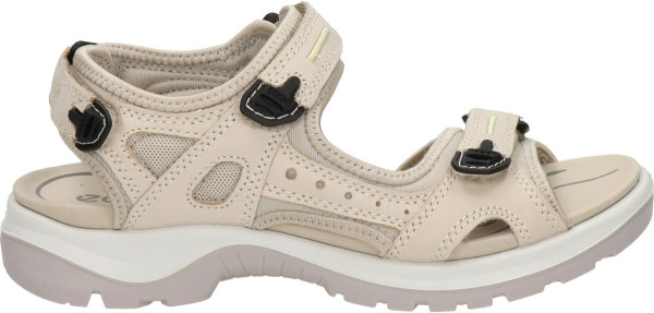 Ecco - maat 36 - Offroad Sandalen Beige Leer - Dames