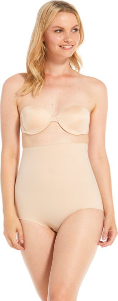 MAGIC Bodyfashion - Maat M - Maxi Sexy Hi-Brief Dames Corrigerend ondergoed - Latte