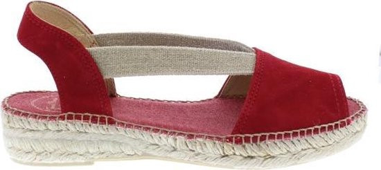 Toni Pons - 45 - Ella Dames Espadrilles - Red