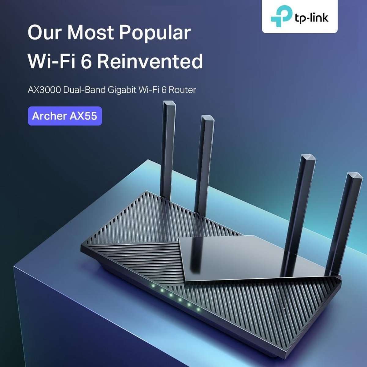 TP-Link AX3000 Dual Band Gigabit Wi-Fi on sale 6 Archer AX55 Router