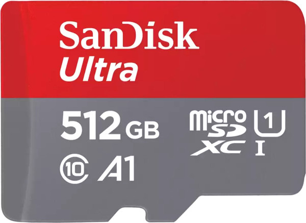 SanDisk MicroSDXC Ultra 512GB 150mb/s C10 - SDA UHS-I