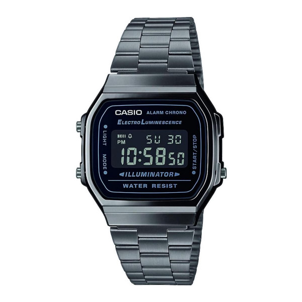 Casio Vintage Iconic A168WEGG-1BEF Unisex Horloge - 39 mm