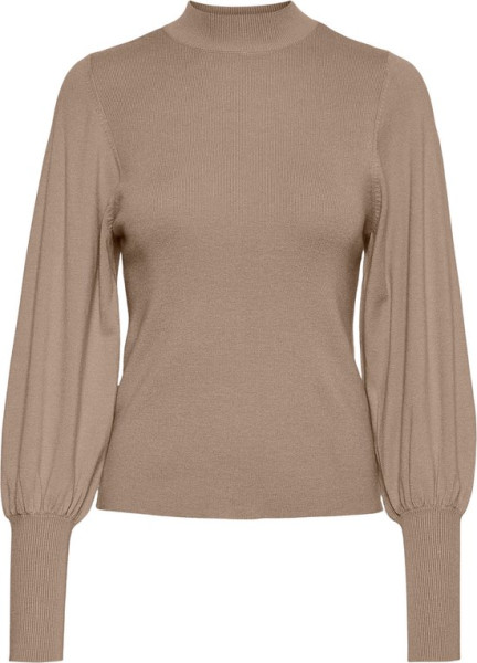 VERO MODA - Maat S - VMHOLLYKARISPUFF LS HIGHNECK BLO.GA BOO Dames Trui