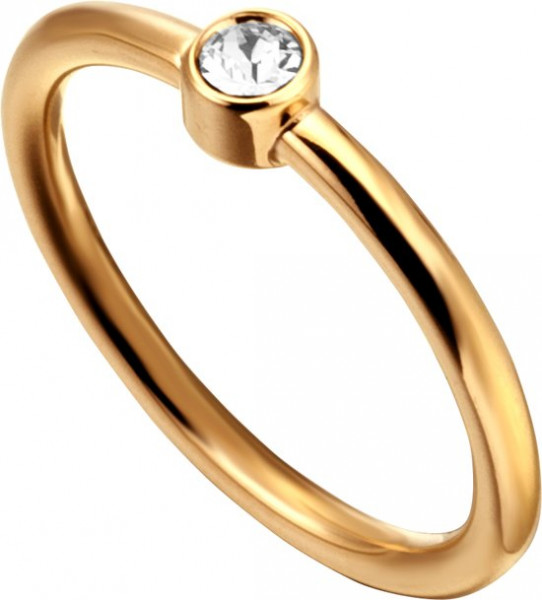 Esprit ESRG000425 Loris - Ring - Staal - Geelgoudverguld - Goudkleurig - Ringmaat: 17.00 mm / maat 5