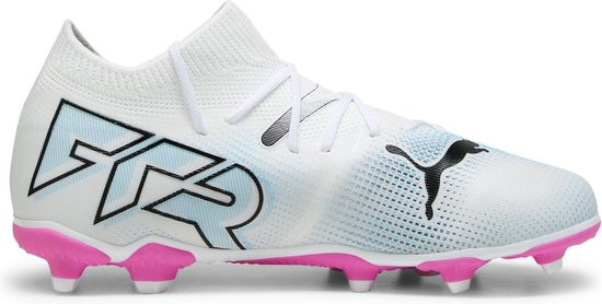 PUMA - maat 38- FUTURE 7 MATCH FG-AG Jr FALSE Sportschoenen - PUMA White-PUMA Black-Poison Pink