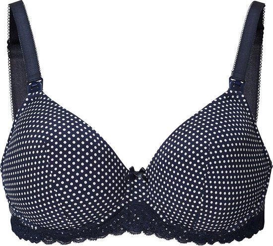 Noppies - B70 - Zwangerschapsbeha Dot - Dark Blue