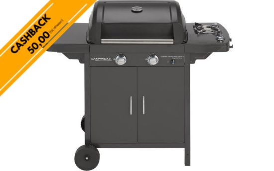 Campingaz 2 Series Classic EXS Vario Gasbarbecue - BBQ met 2 branders - Zwart