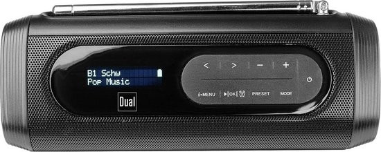 Dual MCR150 Radio DAB+, VHF (FM) Bluetooth Oplaadbaar Zwart