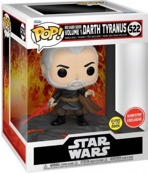 Funko Pop #522 Pop! Red Saber Series Volume 1: Darth Tyranus