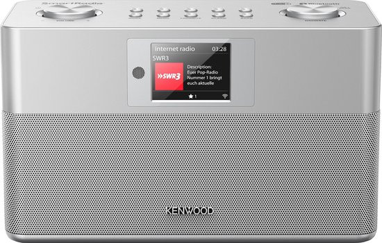 Kenwood CR-ST100S - Smart Internet Radio - DAB+ - Zilver