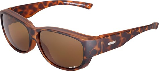 Sinner Sunrise S Fit Over SINTECÂ® Polarized - Zonnebril - Unisex - Bruin