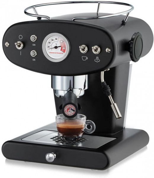 Showmodel - illy X1 Ground - Pistonmachine - Zwart (voor gemalen koffie)