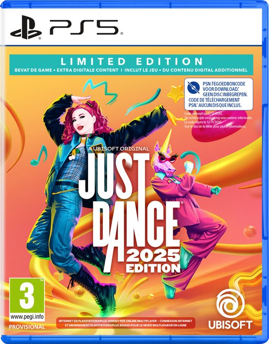 Ubisoft Just Dance 2025 Limited Edition - PS5 - Code in a box