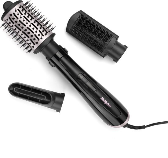 BaByliss Style Smooth 1000 AS128E Föhnborstel - Grote Volume Ovale Borstel - Multistyler opzetstukke