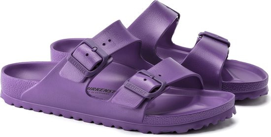 Birkenstock Arizona EVA - maat 41 - Dames Slippers Bright Violet Narrow-fit