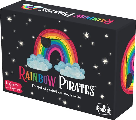 Goliath Rainbow Pirates (NL) - Kaartspel - Partyspel - Makkelijk mee te nemen op reis!