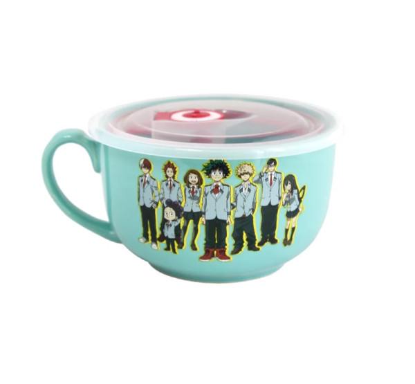 Ramen Bowl with Lid - My Hero Academia