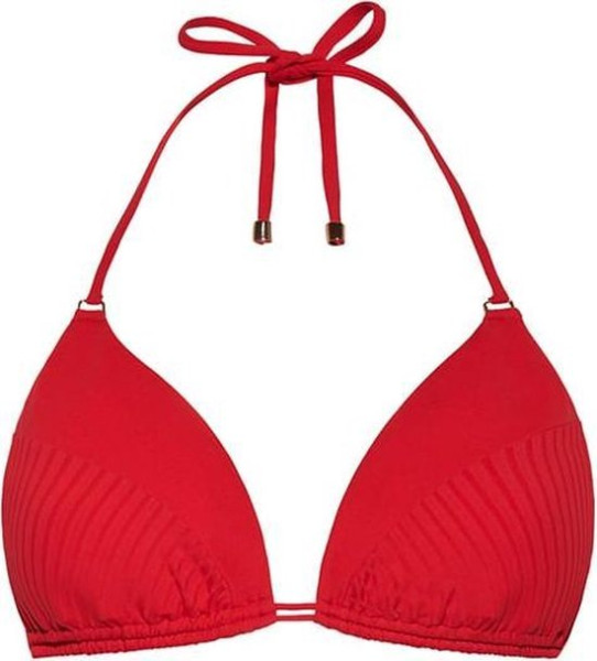 CYELL Maat 42B Dames Triangel Bikinitop Voorgevormd Rood -