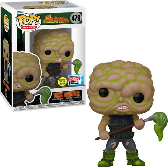 Funko POP #479 Toxic Avenger GITD - NYCC 2023 Exclusive LE