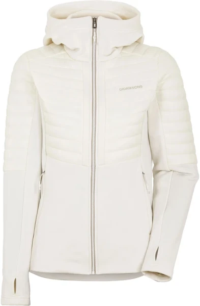 Didriksons maat 40 ANNEMA WNS FULLZI 6 Dames Outdoorjas - Shell White