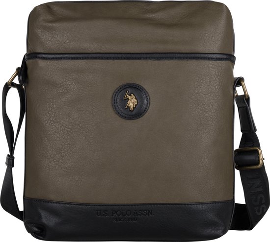 US Polo Assn. US POLO NEW SCOTTSDALE Tas Heren - Legergroen / Zwart