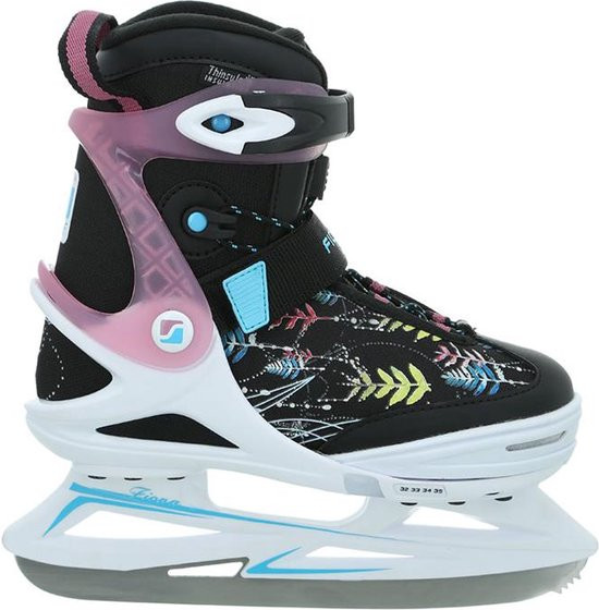 Stuf Luna Girl Schaatsen verstelbaar 35-38 Black-Pink-Purple-White