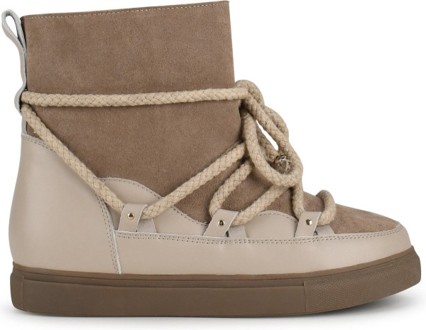 PS Poelman - maat 40 - MIA Dames Snowboots - Taupe