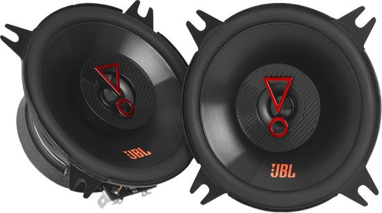 JBL Stage3 427F - Autospeakers - 4" Inch (100mm) - 2-Weg Coaxiaal - 90 Watt - 2 stuks - Zonder Grill