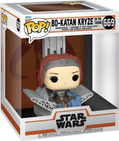 Funko Pop #669 Pop Star Wars: Bo-Katan with Throne -