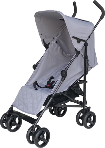 Cabino Buggy - Plooibuggy - Lichtgewicht - 5 standen - Comfortabele Rugleuning – Stone Grey