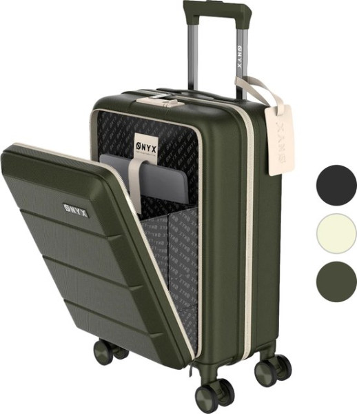 Handbagage Koffer 35 L - Spinner wielen - Lichtgewicht Trolley - Dubbel TSA Slot - Handig voorvak -