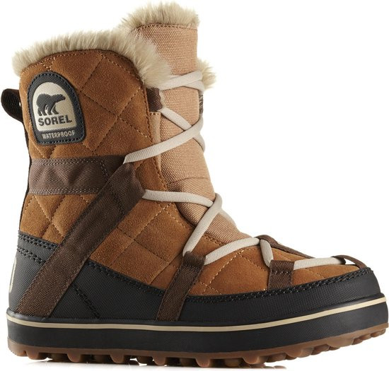 Sorel Glacy Explorer Shortie -maat 43- Snowboots Dames - Elk