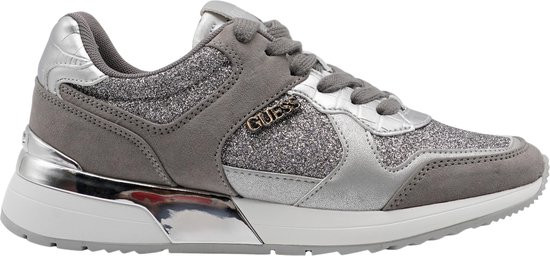 Guess Maybel Active -maat 40- Lady Texture Dames Sneakers - Zilver