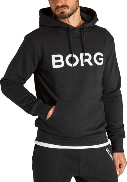 Björn Borg - maat XL - Logo Hoodie Black Beauty - heren trui