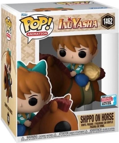 Funko POP #1462 Shippo on Horse 1462 6 INCH InuYasha NYCC 2023 Exclusive LE