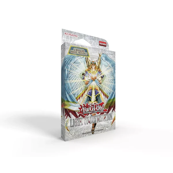 Yu-Gi-Oh! TCG - Light of Destruction Unlimited Reprint Booster 3-Pack (Cardboard Tuckbox)